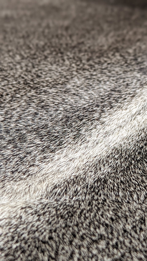 Kuhfell grau