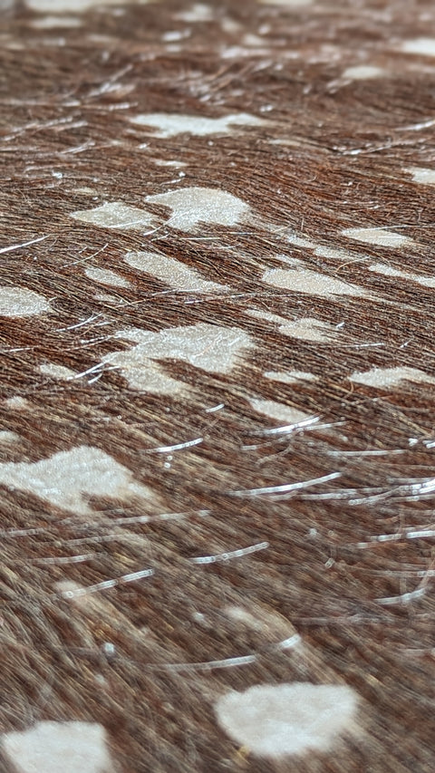 Kuhfell silber