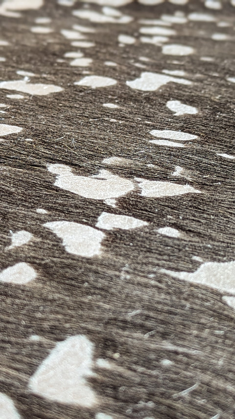 Kuhfell silber