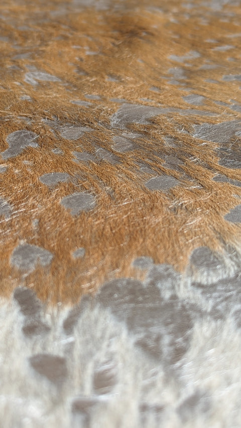 Kuhfell silber