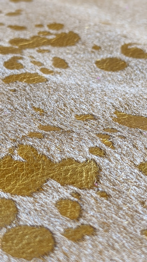 Kuhfell gold
