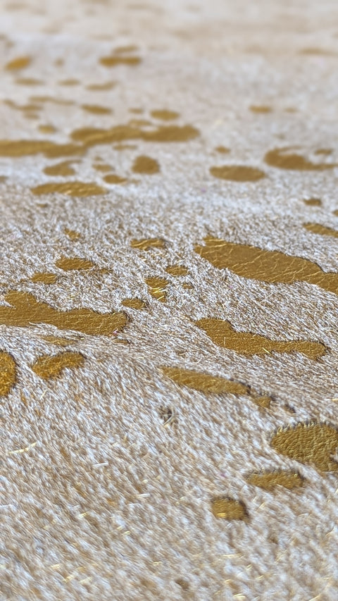 Kuhfell gold