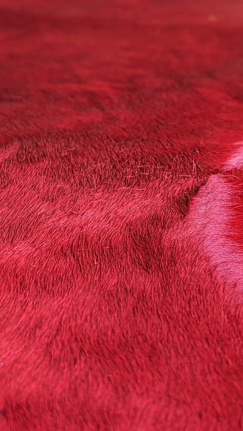 Kuhfell rot