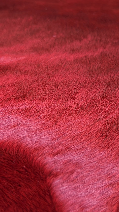Kuhfell rot