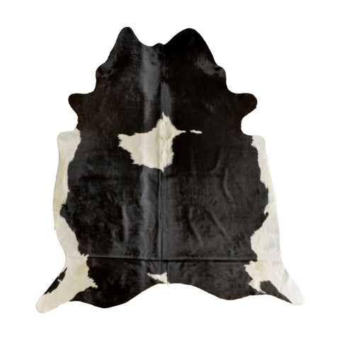 Kuhfell schwarz-weiß