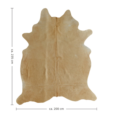Kuhfell beige
